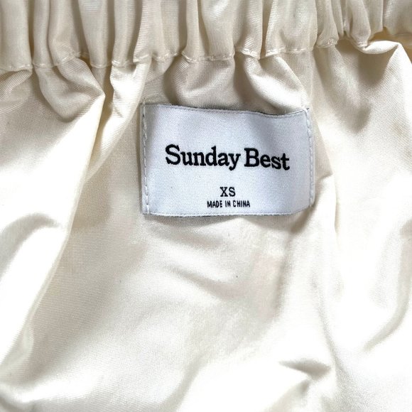 Aritzia Taffeta Pompous Skirt - Picture 8 of 10